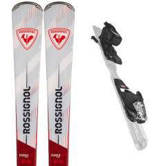 comparer et trouver le meilleur prix du ski Rossignol Forza ca ch/red + xpress 10 gw black/ch gris / blanc / rouge sur Sportadvice