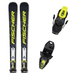 comparer et trouver le meilleur prix du ski Fischer Rc4 lt black/yellow + rc4 z11 pr noir jaune sur Sportadvice