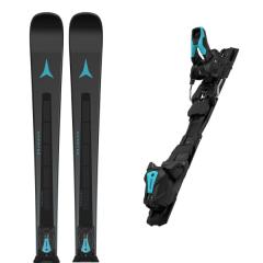 comparer et trouver le meilleur prix du ski Atomic Redster x7 rvsk c pt black/teal + mi12 gw black/teal bleu noir sur Sportadvice