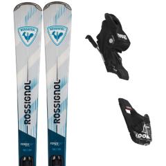 comparer et trouver le meilleur prix du ski Rossignol Forza 20 fg silver/blue + xpress 10 gw black gris bleu blanc sur Sportadvice