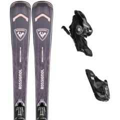 comparer et trouver le meilleur prix du ski Rossignol Arcade w 80 pastel pink/burgundy + xpress w 10 gw shiny black violet sur Sportadvice
