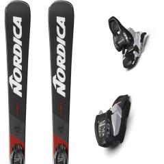 comparer et trouver le meilleur prix du ski Nordica Dobermann combi pro s anthracite/red+j7.0 fdt noir rouge sur Sportadvice