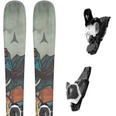 comparer et trouver le meilleur prix du ski Atomic Bent 110-130 jts + l6 gw ca black/white multicolore sur Sportadvice