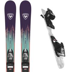 comparer et trouver le meilleur prix du ski Rossignol Sender blue/red + xpress 7 gw b83 violet vert sur Sportadvice