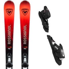 comparer et trouver le meilleur prix du ski Rossignol Hero pro multi-event black/red + 4 gw b76 rouge noir sur Sportadvice
