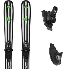 comparer et trouver le meilleur prix du ski Salomon Départ first + c5 gw j7 black/white/fluo green noir blanc sur Sportadvice