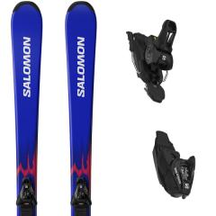 comparer et trouver le meilleur prix du ski Salomon Equipe mt m 130-150 + l6 gw j2 race blue/equipe red/silver bleu sur Sportadvice