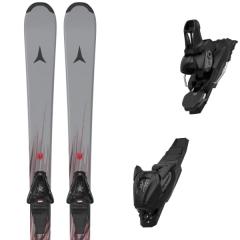 comparer et trouver le meilleur prix du ski Atomic Maverick j 130-150 grey/pink + l 6 gw gris sur Sportadvice