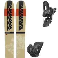 comparer et trouver le meilleur prix du ski K2 Crescendo + marron noir rouge sur Sportadvice