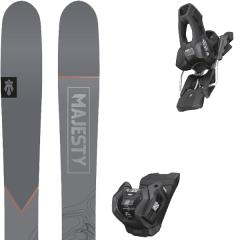 comparer et trouver le meilleur prix du ski Majesty Havoc 100 ti + orange gris noir sur Sportadvice