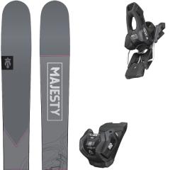comparer et trouver le meilleur prix du ski Majesty Havoc 110 ti + violet gris blanc sur Sportadvice
