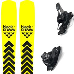 comparer et trouver le meilleur prix du ski Black Crows Octo + jaune noir sur Sportadvice