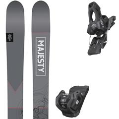 comparer et trouver le meilleur prix du ski Majesty Vanguard 108 ti grey/red + gris sur Sportadvice