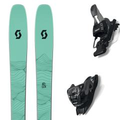 comparer et trouver le meilleur prix du ski Scott Sea 98 mint green/pink + vert sur Sportadvice