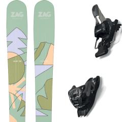 comparer et trouver le meilleur prix du ski Zag Slap 92 lady multi + multicolore sur Sportadvice