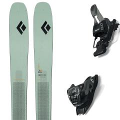 comparer et trouver le meilleur prix du ski Black Diamond Impulse 98 ti w + vert noir sur Sportadvice