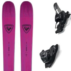 comparer et trouver le meilleur prix du ski Rossignol Sender free 100 pink/purple/black + rose violet noir sur Sportadvice