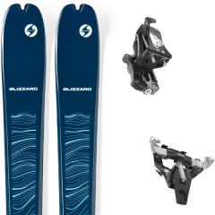 comparer et trouver le meilleur prix du ski Blizzard Randonnée zero g 088 w ice cold + bleu sur Sportadvice