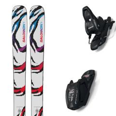 comparer et trouver le meilleur prix du ski Salomon Qst blank team white/red/process + blanc noir rouge sur Sportadvice