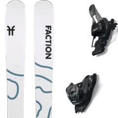 comparer et trouver le meilleur prix du ski Faction Agent 1 + blanc bleu sur Sportadvice
