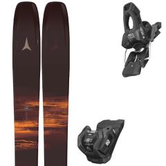 comparer et trouver le meilleur prix du ski Atomic Maven 103 cti brick brick + marron orange sur Sportadvice
