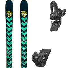 comparer et trouver le meilleur prix du ski Black Crows Atris + noir vert sur Sportadvice