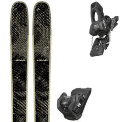 comparer et trouver le meilleur prix du ski Head Kore 118 ti black/gold + gris noir sur Sportadvice