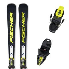 comparer et trouver le meilleur prix du ski Fischer Rc4 st black/yellow + rc4 z11 pr noir jaune sur Sportadvice