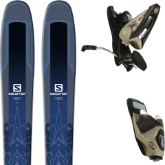 comparer et trouver le meilleur prix du ski Salomon Qst lux 92 18 + nx11 w b100 bronze 11 sur Sportadvice