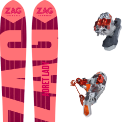 comparer et trouver le meilleur prix du ski Zag Adret 88 lady 18 + ion lt 12 with leash sur Sportadvice