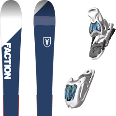 comparer et trouver le meilleur prix du ski Faction Candide 1.0 105-145 18 + m 7.0 eps white/anthracite/blue 17 sur Sportadvice