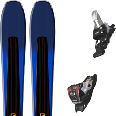 comparer et trouver le meilleur prix du ski Salomon Xdr 84 ti black/blue/saf 19 + 11.0 tp 90mm black 18 sur Sportadvice