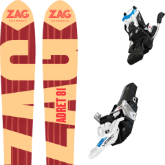 comparer et trouver le meilleur prix du ski Zag Adret 81 18 + vipec evo 12 90mm sur Sportadvice