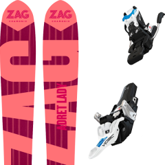 comparer et trouver le meilleur prix du ski Zag Adret 88 lady 18 + vipec evo 12 90mm sur Sportadvice