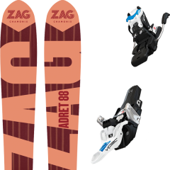 comparer et trouver le meilleur prix du ski Zag Adret 88 18 + vipec evo 12 90mm sur Sportadvice