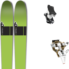 comparer et trouver le meilleur prix du ski Movement Vertex 2 axes carbon 19 + speed turn 2.0 bronze/black 19 sur Sportadvice