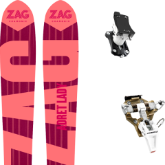 comparer et trouver le meilleur prix du ski Zag Adret 88 lady 18 + speed turn 2.0 bronze/black sur Sportadvice