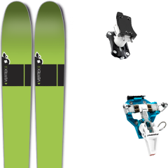 comparer et trouver le meilleur prix du ski Movement Vertex 2 axes carbon 19 + speed turn 2.0 blue/black 19 sur Sportadvice