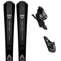 comparer et trouver le meilleur prix du ski Rossignol Nova 4 + xpress w 10 gw b83 shiny blk noir sur Sportadvice