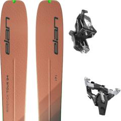 comparer et trouver le meilleur prix du ski Elan Randonnée ripstick tour 94 w blue/coral + rose bleu sur Sportadvice