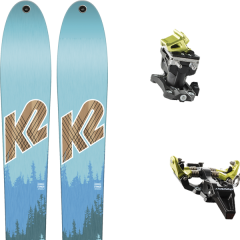 comparer et trouver le meilleur prix du ski K2 Talkback 82 ecore 18 + tlt speed radical black/yellow sur Sportadvice