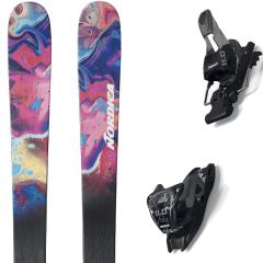 comparer et trouver le meilleur prix du ski Nordica Unleashed 90 pink/yellow + multicolore noir rose sur Sportadvice