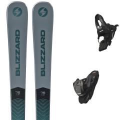 comparer et trouver le meilleur prix du ski Blizzard Stormbird 76 ca petrol/grey + tpc 11 demo gris sur Sportadvice