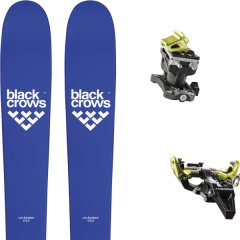 comparer et trouver le meilleur prix du ski Black Crows Ova freebird 19 + tlt speed radical black/yellow 19 sur Sportadvice