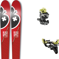 comparer et trouver le meilleur prix du ski Movement Apple 18 + tlt speed radical black/yellow 19 sur Sportadvice