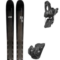comparer et trouver le meilleur prix du ski Line Optic 114 design + noir gris sur Sportadvice