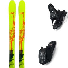 comparer et trouver le meilleur prix du ski Line Ruckus design + jaune vert orange sur Sportadvice