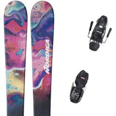 comparer et trouver le meilleur prix du ski Nordica Unleashed j fdt rainbow + jr 7.0 fdt wb multicolore sur Sportadvice