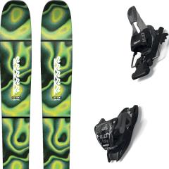 comparer et trouver le meilleur prix du ski K2 Omen 85 + noir vert jaune sur Sportadvice