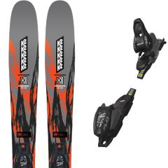 comparer et trouver le meilleur prix du ski K2 Mindbender + fdt 7.0 gris orange sur Sportadvice